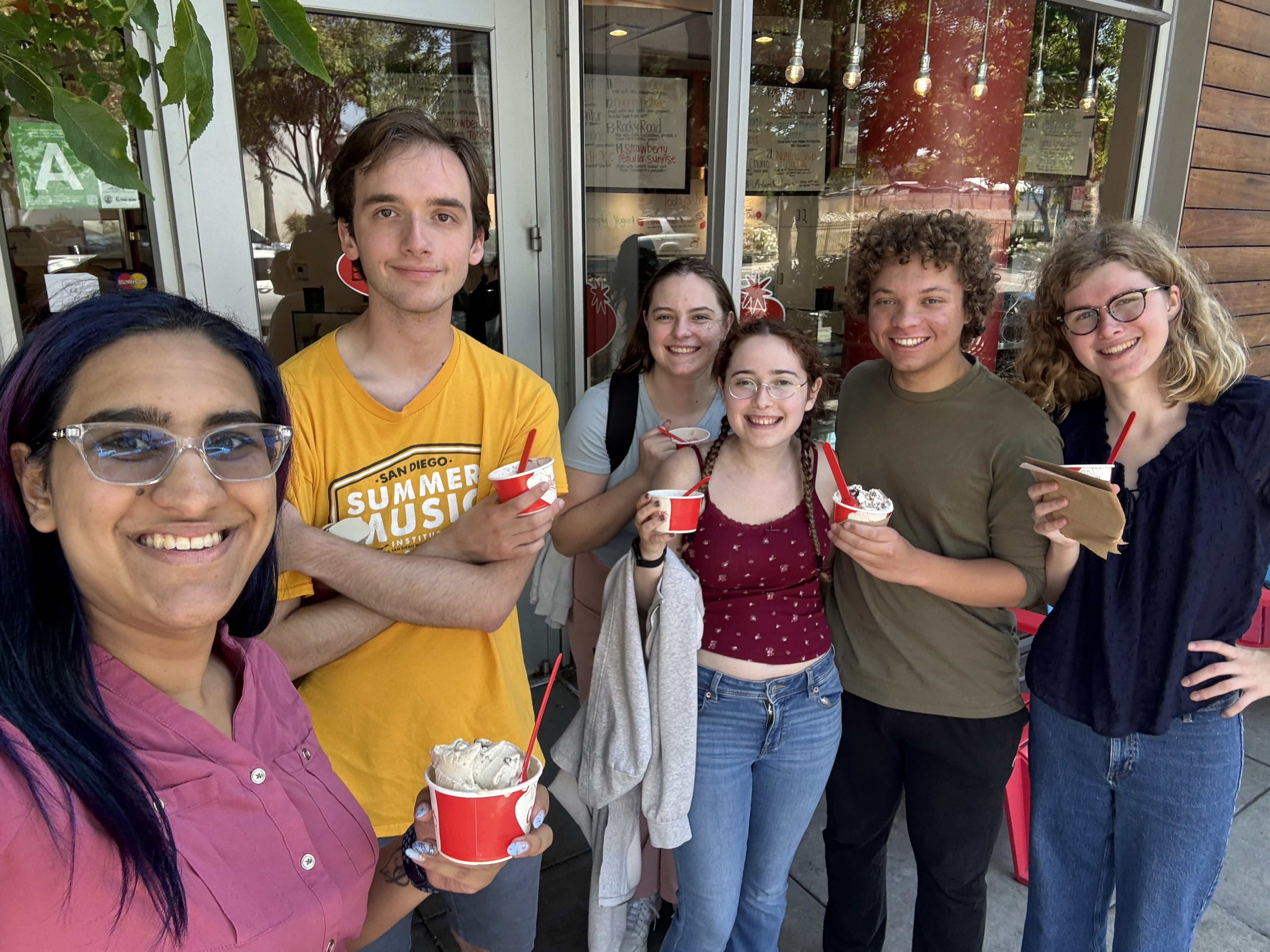froyo with friends