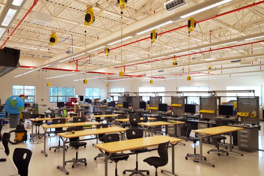 A TJ lab classroom
